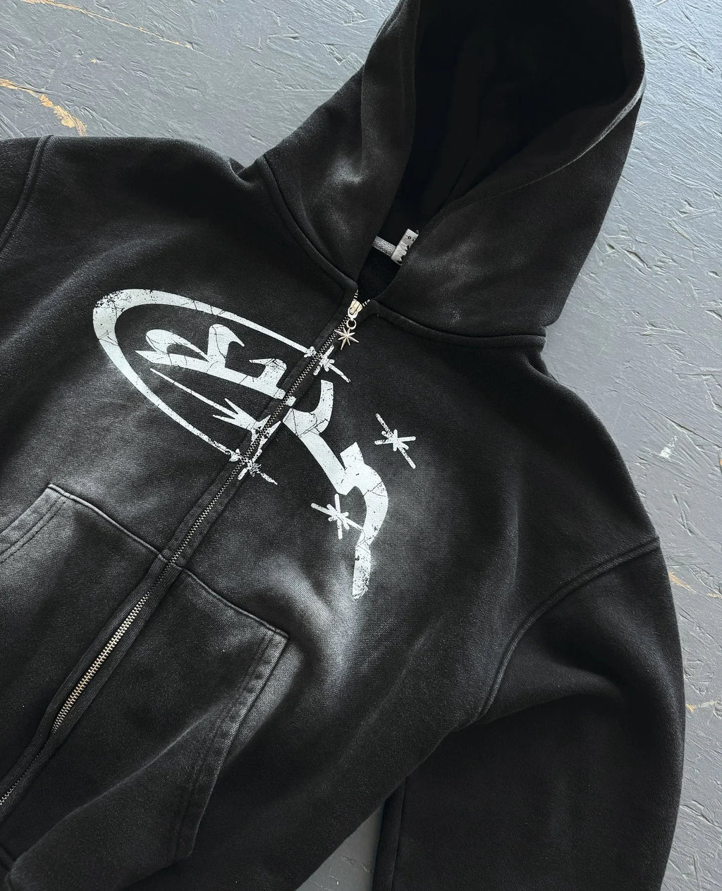 Y2k Zip Up Hoodies New Harajuku Hip Hop Long Sleeve Coats Loose Hooded Vintage Fashion Street Jacket Sweatshirt Men and Women